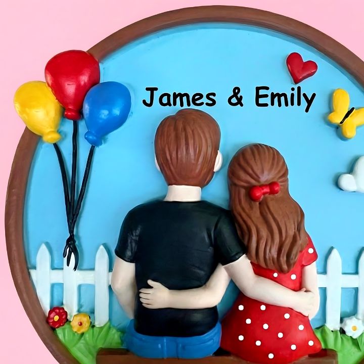 Personalised Lovely Couple 3D Art