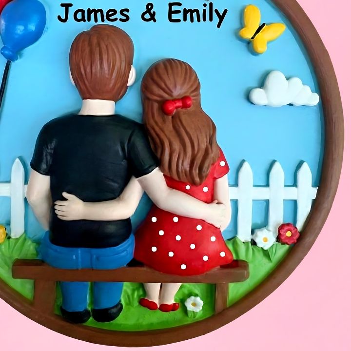 Personalised Lovely Couple 3D Art
